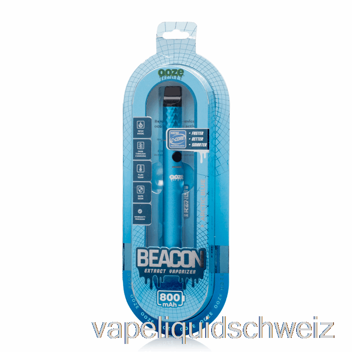 Ooze Beacon Extract Vaporizer Arctic Blue Vape Liquid E-Liquid Schweiz